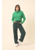 Just Cashmere Kasjmieren coltrui "Blantyre" groen