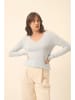 Just Cashmere Kaszmirowy sweter "Joan" w kolorze błękitnym