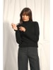 Just Cashmere Kaszmirowy sweter "Trila" w kolorze czarnym