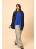 Just Cashmere Kasjmieren vest "Maddie" donkerblauw