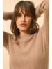 Just Cashmere Kaschmir-Pullover "Callie" in Hellbraun
