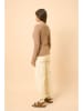 Just Cashmere Kaschmir-Pullover "Callie" in Hellbraun