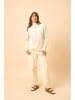 Just Cashmere Kasjmieren coltrui "Alyssa" crème
