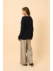 Just Cashmere Kaschmir-Pullover "Capucine" in Dunkelblau