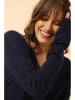 Just Cashmere Kaschmir-Pullover "Capucine" in Dunkelblau