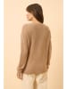 Just Cashmere Kaszmirowy sweter "Capucine" w kolorze beżowym