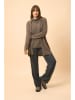Just Cashmere Kasjmieren vest "Maddie" bruin