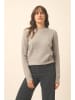 Just Cashmere Kaszmirowy sweter "Jade" w kolorze szarym