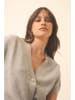 Just Cashmere Kaschmir-Cardigan "Iris" in Grau