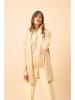 Just Cashmere Kasjmieren vest "Maddie" beige