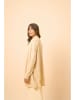 Just Cashmere Kasjmieren vest "Maddie" beige