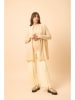 Just Cashmere Kasjmieren vest "Maddie" beige