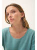 Just Cashmere Kaszmirowy sweter "Fiona" w kolorze turkusowym