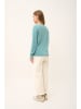 Just Cashmere Kaszmirowy sweter "Fiona" w kolorze turkusowym