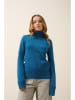 Just Cashmere Kaszmirowy golf "Lexie" w kolorze niebieskim