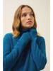Just Cashmere Kaschmir-Rollkragenpullover "Lexie" in Blau