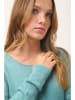 Just Cashmere Kaszmirowa sukienka "Susan" w kolorze turkusowym