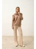 Perfect Cashmere Kaschmir-Schal "Lea" in Beige - (L)180 x (B)30 cm