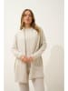 Just Cashmere Kasjmieren vest "Maddie" crème