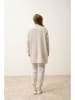 Just Cashmere Kasjmieren vest "Maddie" crème