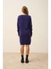 Just Cashmere Kaschmir-Kleid "Aureline" in Lila