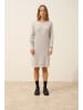 Just Cashmere Kaszmirowa sukienka "Aureline" w kolorze szarobrązowym