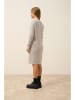 Just Cashmere Kaschmir-Kleid "Aureline" in Taupe