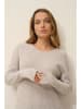 Just Cashmere Kaschmir-Kleid "Aureline" in Taupe
