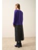 Just Cashmere Kaszmirowy sweter "Cielora" w kolorze fioletowym