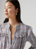 Levi's Bluse in Hellblau/ Rot