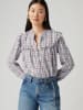 Levi's Bluse in Hellblau/ Rot