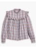 Levi's Blouse lichtblauw/rood