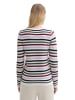 Tom Tailor Pullover in Creme/ Bunt