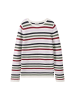 Tom Tailor Pullover in Creme/ Bunt