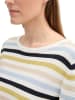Tom Tailor Pullover in Creme/ Bunt