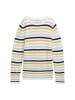 Tom Tailor Pullover in Creme/ Bunt