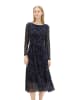 Tom Tailor Kleid in Dunkelblau