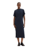 TOM TAILOR Denim Kleid in Dunkelblau