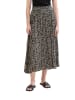 Tom Tailor Kleid in Schwarz/ Creme