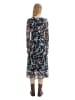 Tom Tailor Jurk donkerblauw/wit