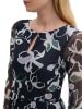 Tom Tailor Jurk donkerblauw/wit