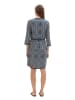 Tom Tailor Jurk donkerblauw/wit