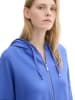 Tom Tailor Sweatjacke in Blau