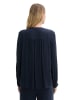 Tom Tailor Bluse in Dunkelblau