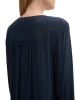 Tom Tailor Bluse in Dunkelblau