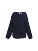 Tom Tailor Bluse in Dunkelblau