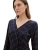 Tom Tailor Kleid in Dunkelblau