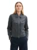 Tom Tailor Übergangsjacke in Dunkelblau/ Grün