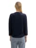 Tom Tailor Bluse in Dunkelblau