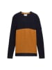Tom Tailor Sweter w kolorze granatowo-pomarańczowym
